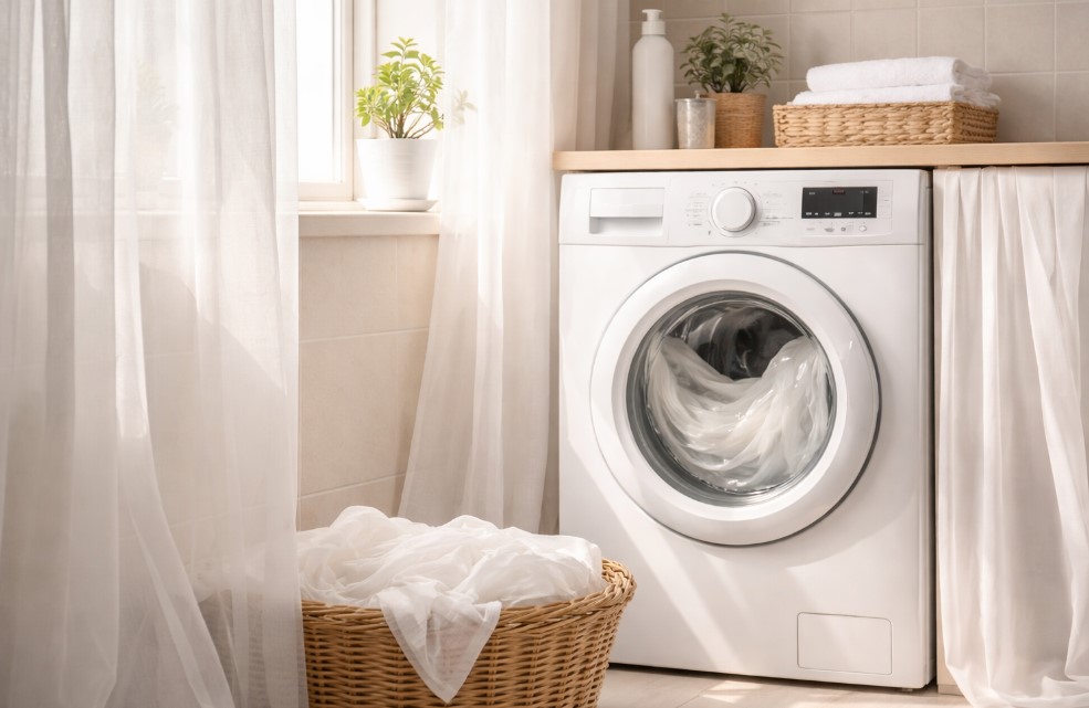 Kako se peru zavese u veš mašini
